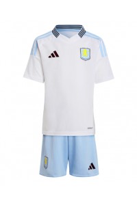 Aston Villa Babytruitje Uit tenue Kind 2024-25 Korte Mouw (+ Korte broeken)